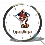 Wanduhr Captain Morgan