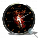 Wanduhr Rockabilly 2