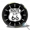Wanduhr Route 66 Schild