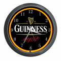 Neonuhr Guinness Black