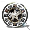 Wanduhr Hollywood