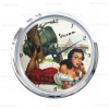 Wanduhr Vespa Pin up